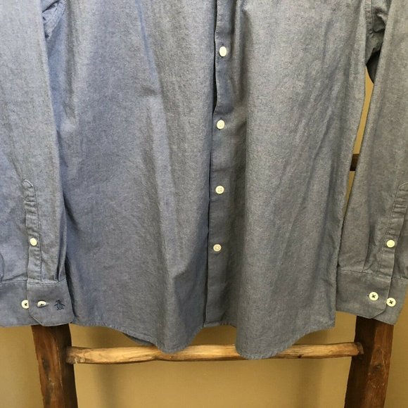 Original Penguin Munsingwear Shirt Men's Size 16 - Picture 7 of 11